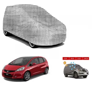 car-body-cover-check-print-honda-jazz